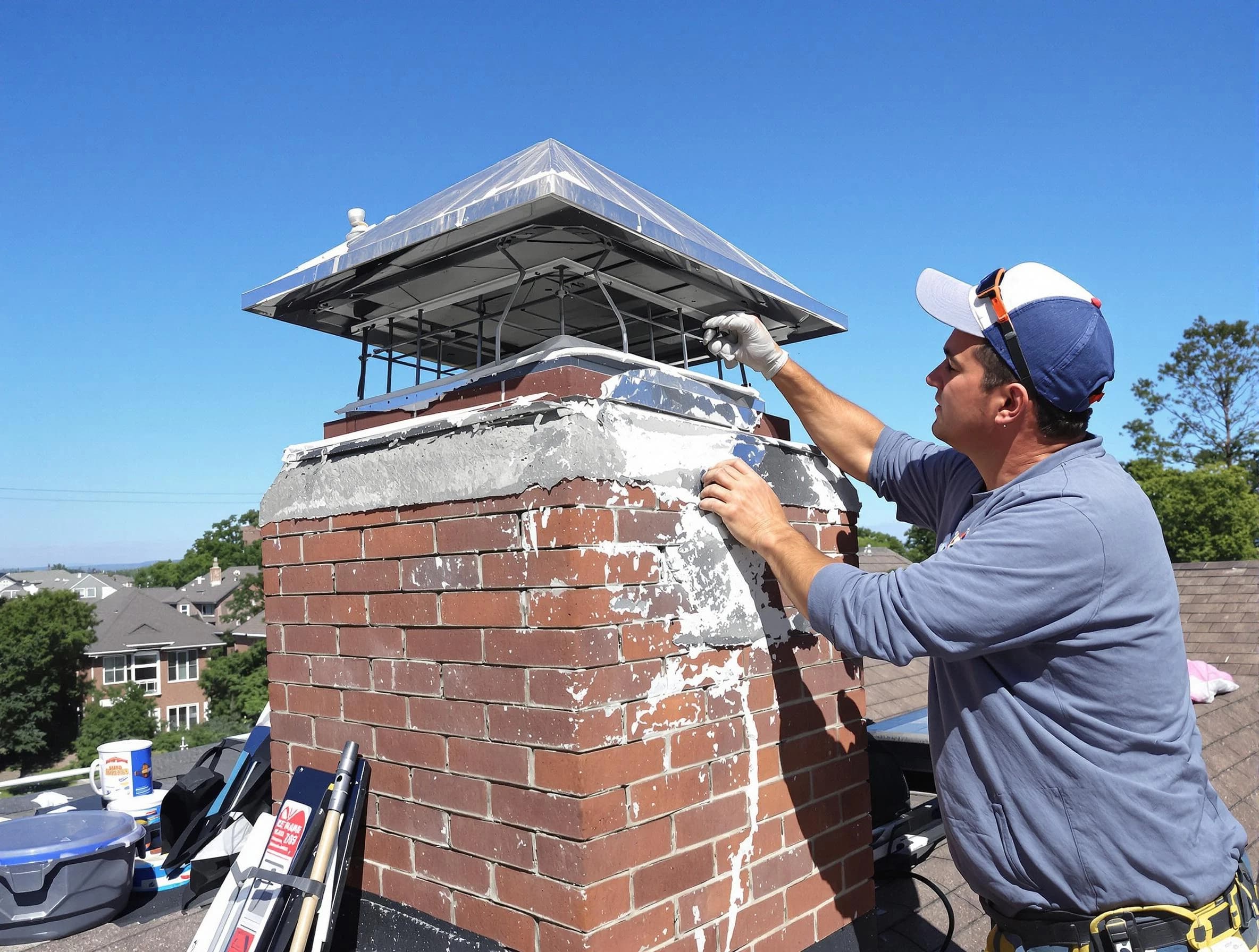 Chimney Crown Services service in Alabaster, AL